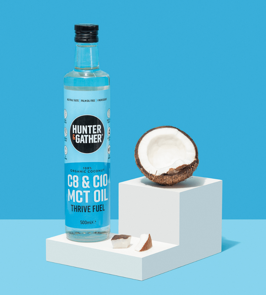 Thrive Fuel Organic Coconut Pure C8 & C10 MCT Oil Bottle