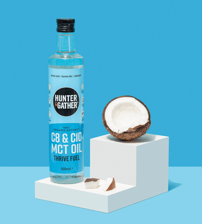 Thrive Fuel Organic Coconut Pure C8 & C10 MCT Oil Bottle