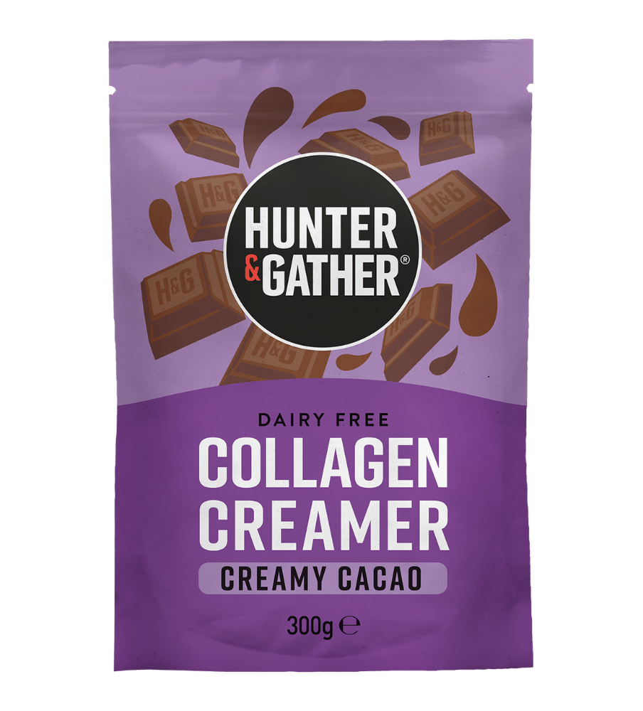 Creamy Cacao Collagen Creamer Bovine Peptides Front of Pack