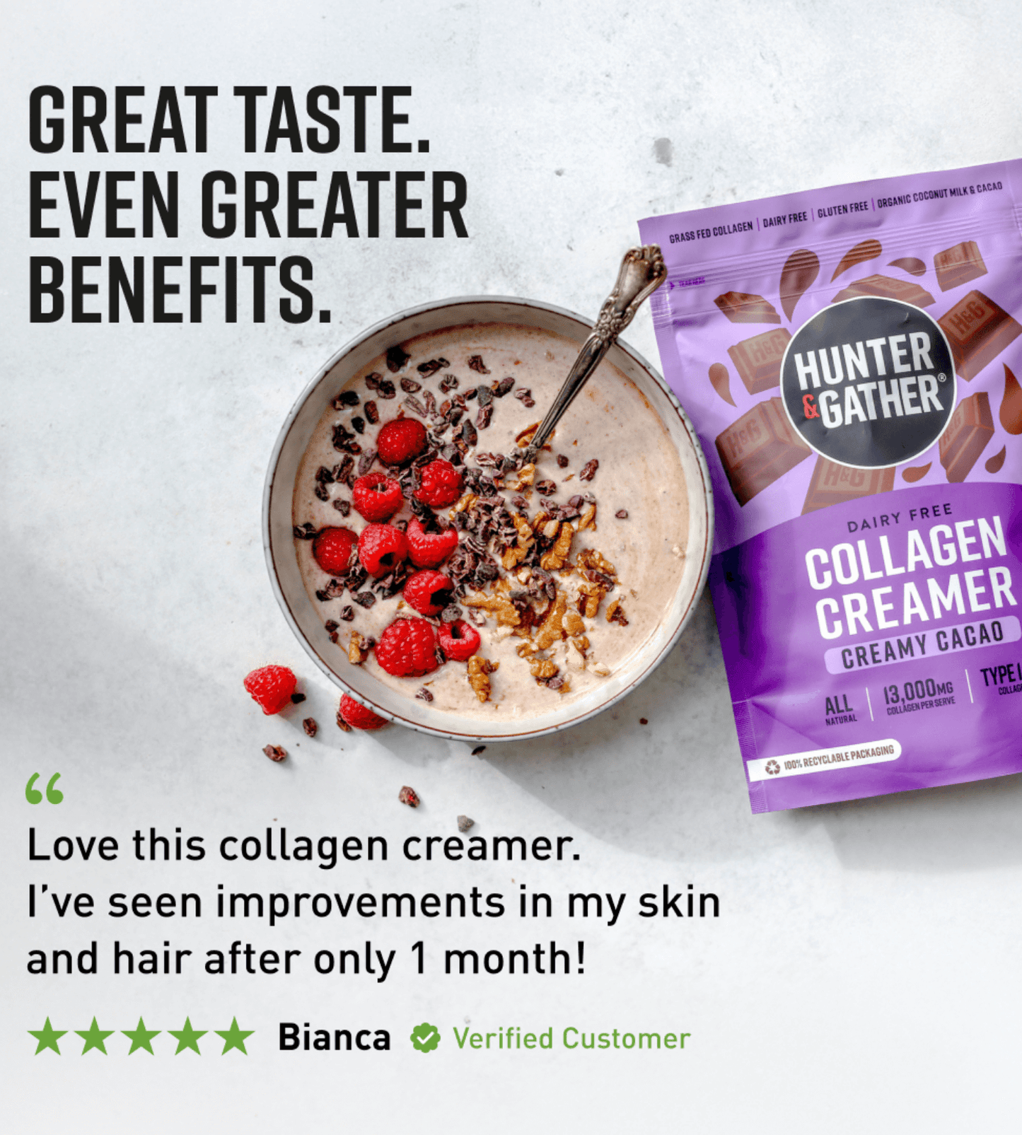 Cacao Collagen Powder