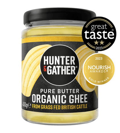 Pure Butter Grass Fed Organic Ghee