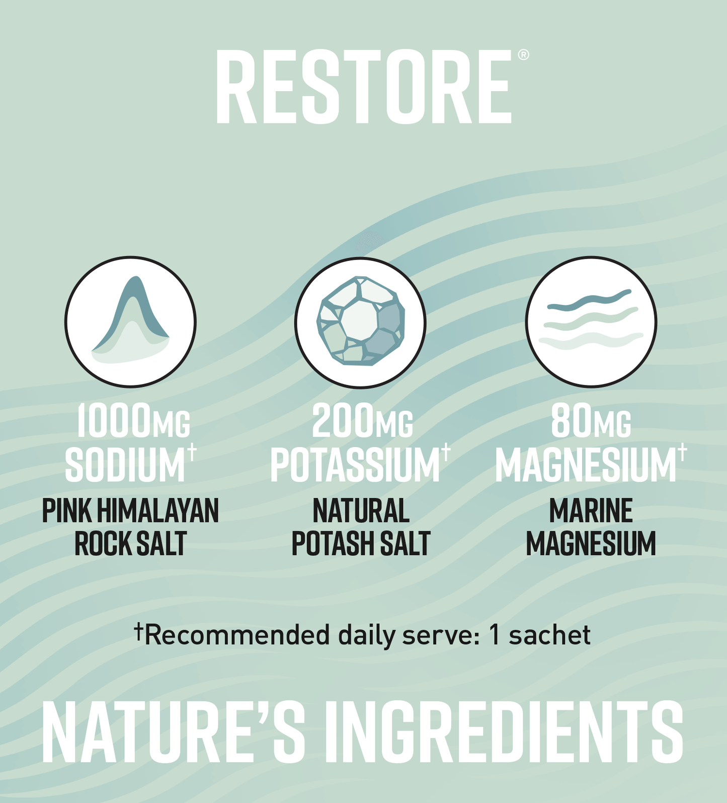 Legacy Unflavoured Restore All Natural Daily Electrolytes