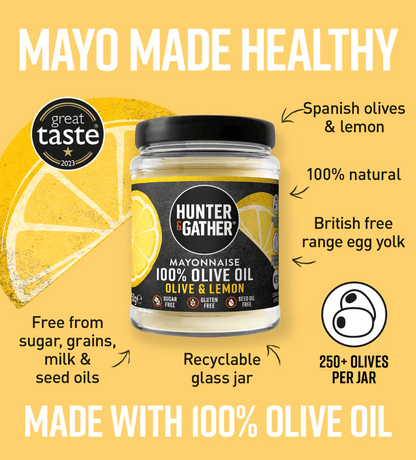 gb-en,eu-en | Olive & Lemon Olive Oil Mayonnaise Infographic