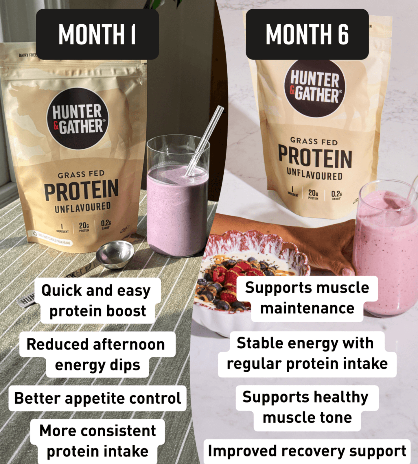 Grass Fed Beef Protein Powder