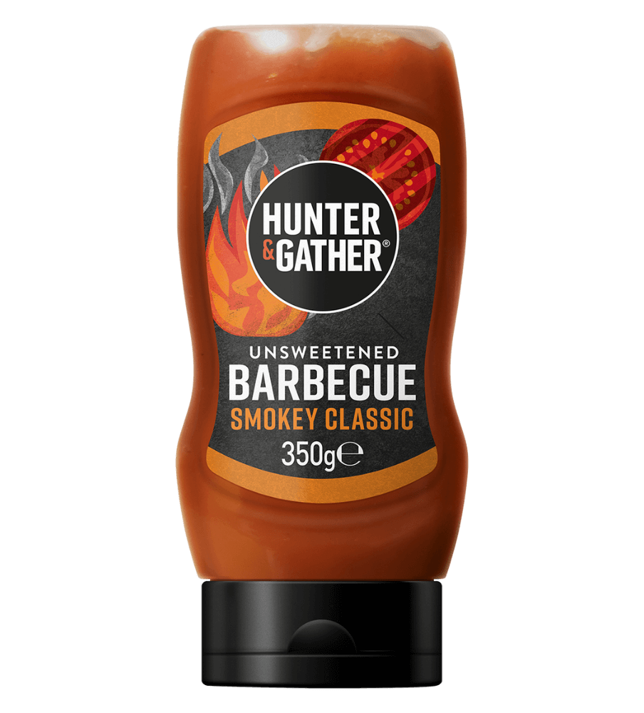 Unsweetened Smokey Barbecue Sauce 350g Front of Pack