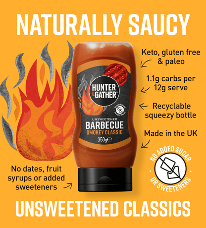 gb-en,eu-en | Unsweetened Smokey Barbecue Sauce 350g Infographic