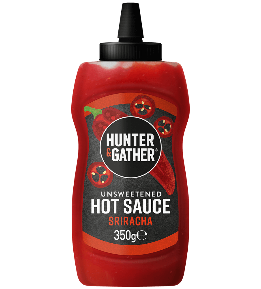 Unsweetened Sriracha Hot Sauce 350g Front Of Pack