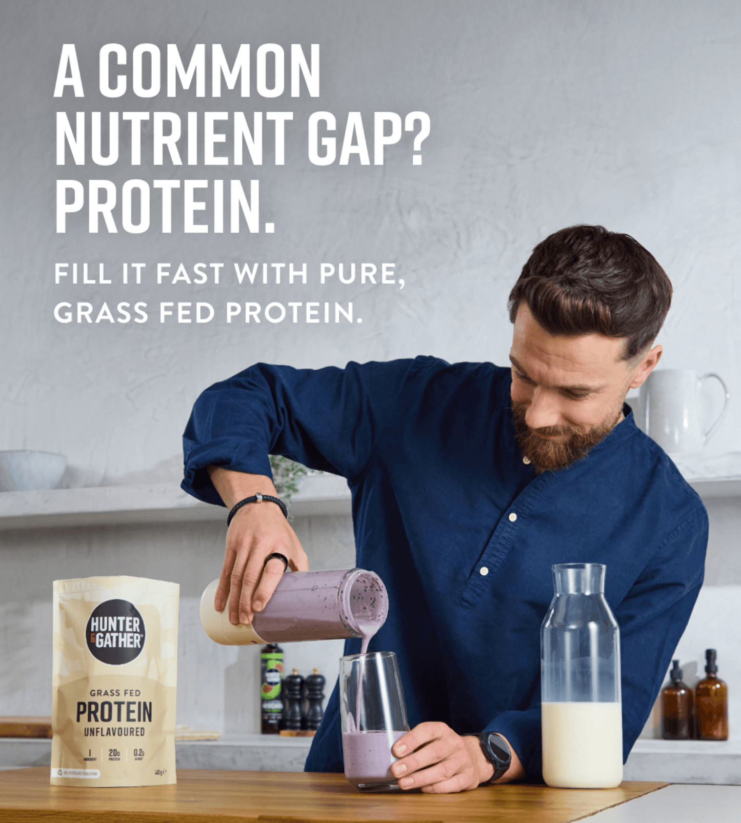 Grass Fed Beef Protein Powder