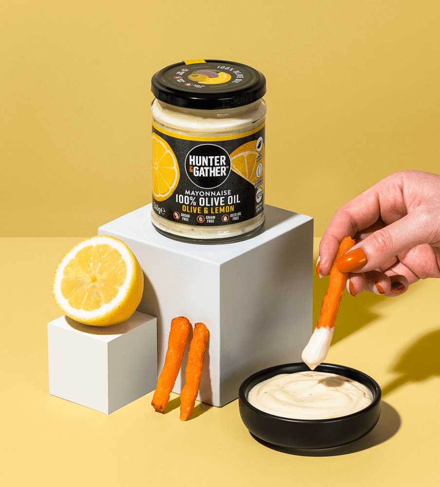 Sweet Potato Dip Olive & Lemon Olive Oil Mayonnaise