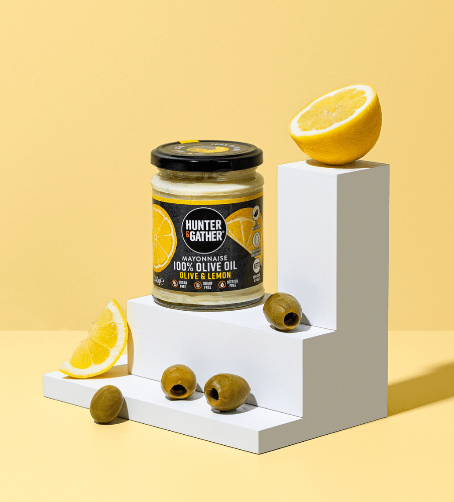 Olive & Lemon Olive Oil Mayonnaise Jar