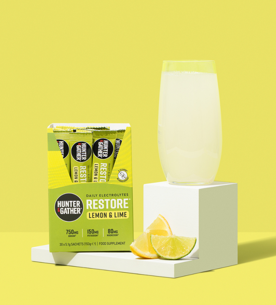 lemon and lime restore all natural daily electrolytes with glass of water with lemon and lime electrolytes