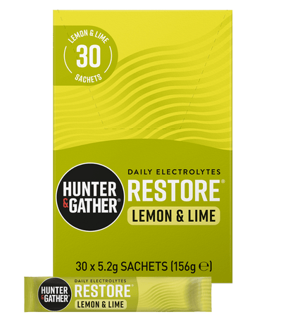 Restore Lemon & Lime Sachet FOP